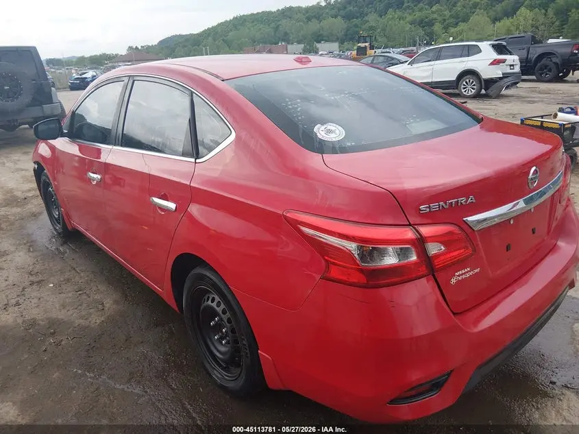 2017 NISSAN SENTRA SV