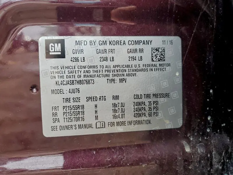 2017 BUICK ENCORE PREFERRED  