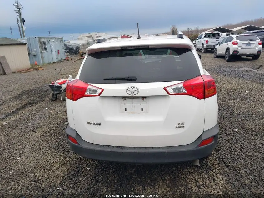 2013 TOYOTA RAV4 LE