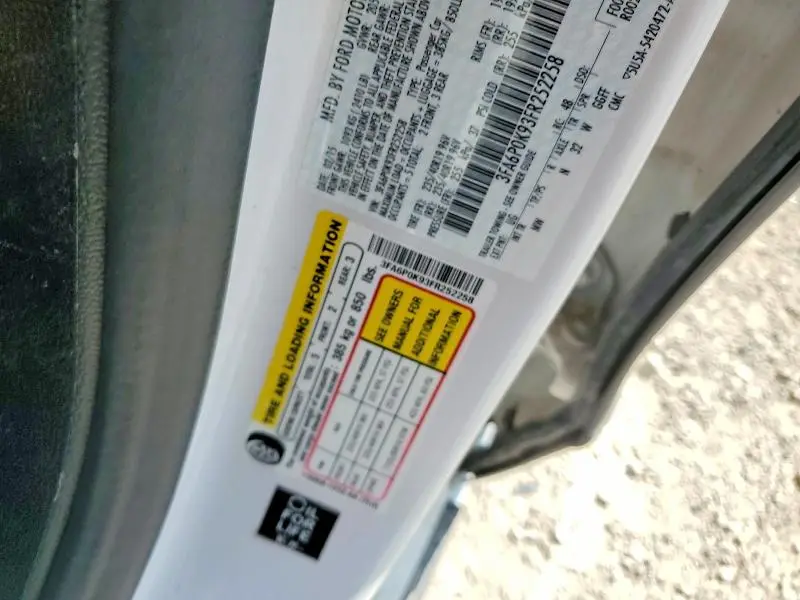 2015 FORD FUSION TITANIUM  