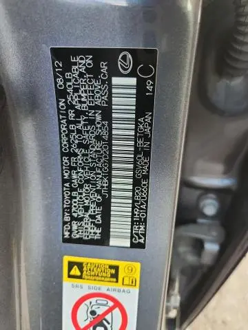 2013 LEXUS ES 350  