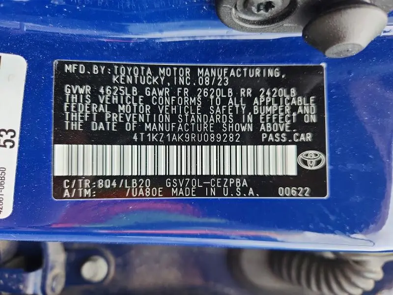 2024 TOYOTA CAMRY XSE V6  