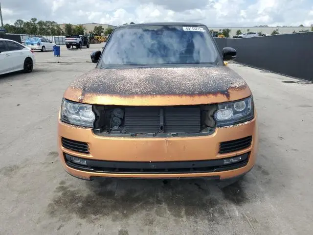 2017 LAND ROVER RANGE ROVER SUPERCHARGED  