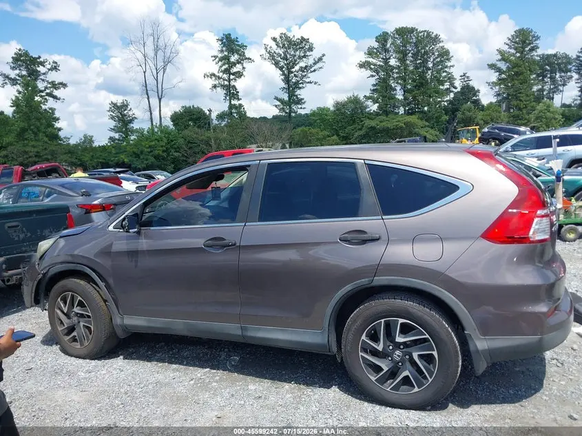 2016 HONDA CR-V SE