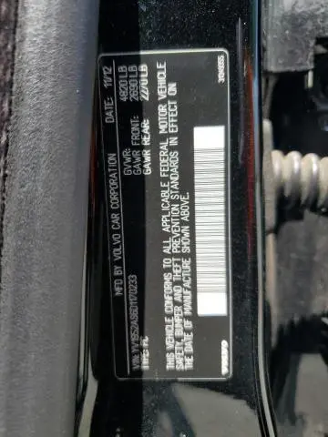 2013 VOLVO S80 3.2  