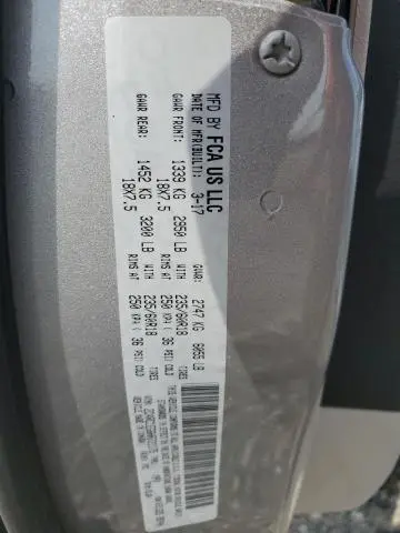 2017 CHRYSLER PACIFICA TOURING L PLUS  