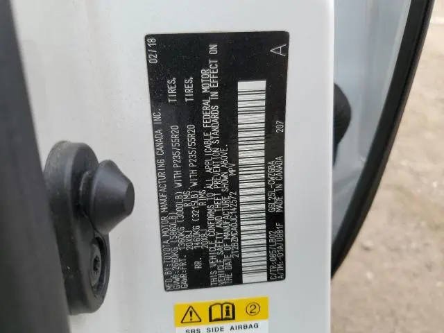 2018 LEXUS RX 350 BASE