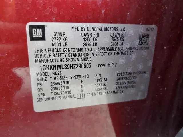 2017 GMC ACADIA SLT-1  