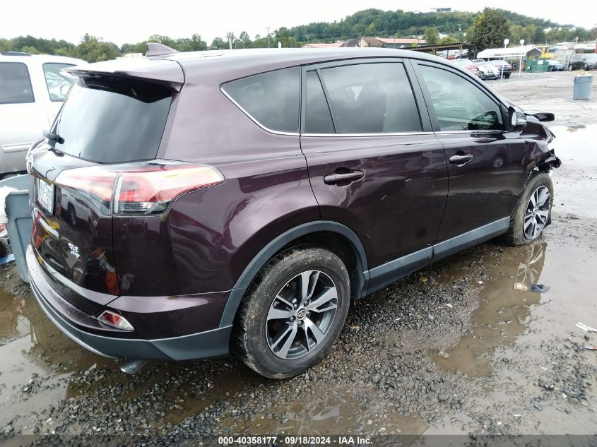 2018 TOYOTA RAV4 XLE