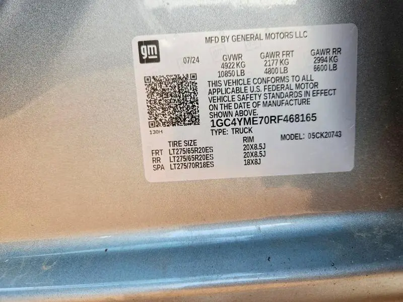 2024 CHEVROLET SILVERADO K2500 CUSTOM  