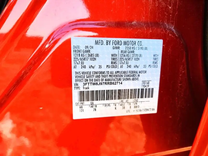 2024 FORD MAVERICK XLT  