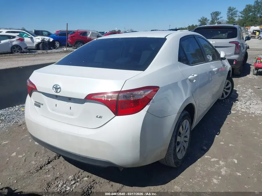 2017 TOYOTA COROLLA LE