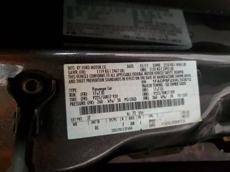 2017 FORD C-MAX TITANIUM  