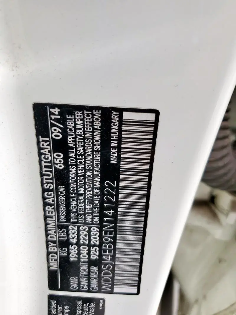 2014 MERCEDES-BENZ CLA 250  