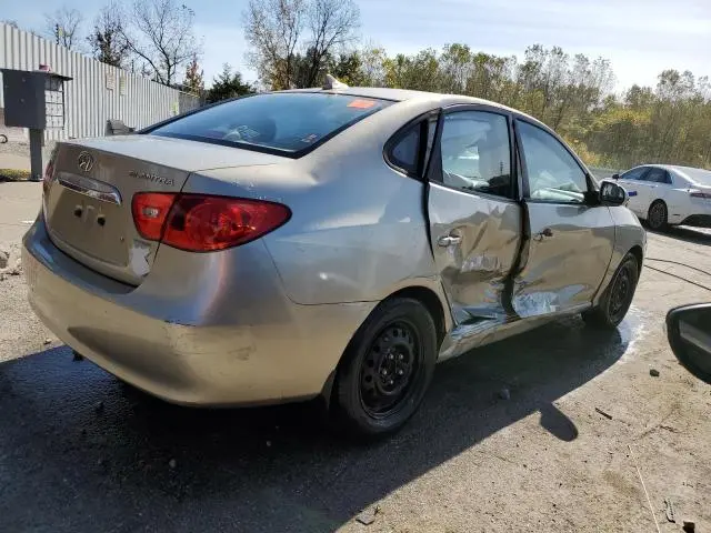 2010 HYUNDAI ELANTRA BLUE  