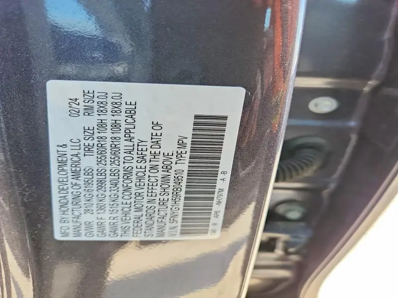 2024 HONDA PILOT EXL  