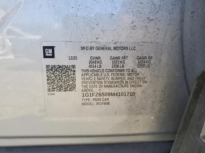 2021 CHEVROLET BOLT EV PREMIER  