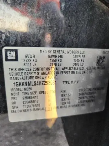 2017 GMC ACADIA SLT-1  