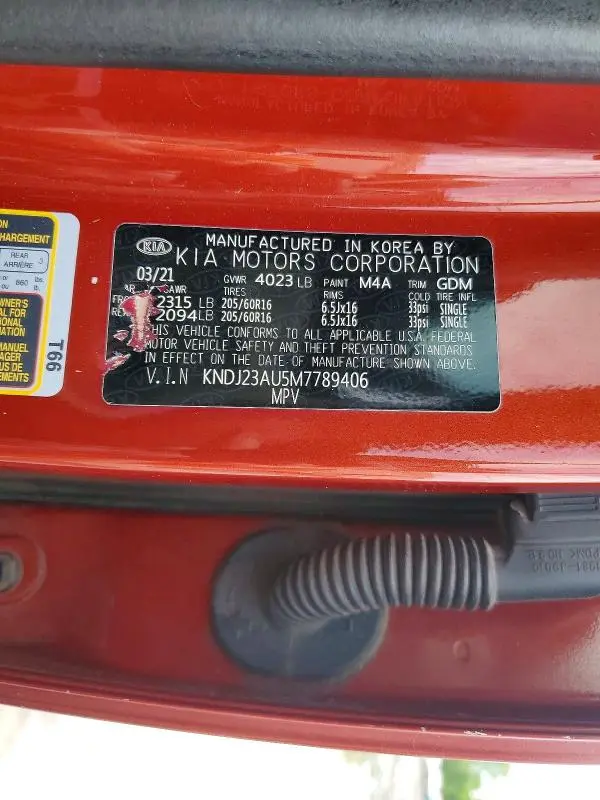 2021 KIA SOUL S  