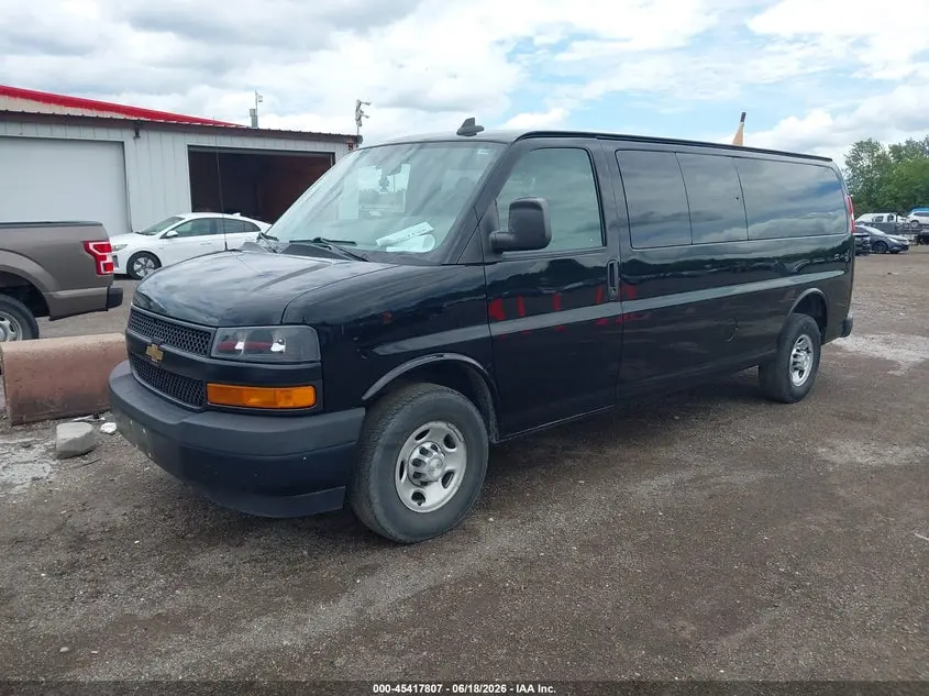 2020 CHEVROLET EXPRESS PASSENGER RWD 3500 EXTENDED WHEELBASE LS
