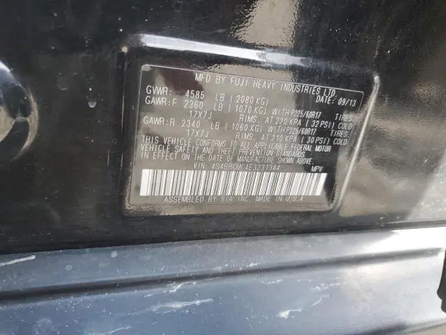 2014 SUBARU OUTBACK 2.5I LIMITED  