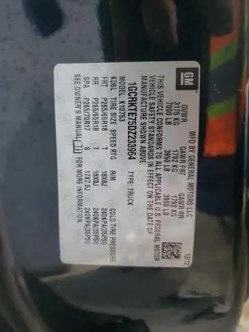 2013 CHEVROLET SILVERADO K1500 LTZ  