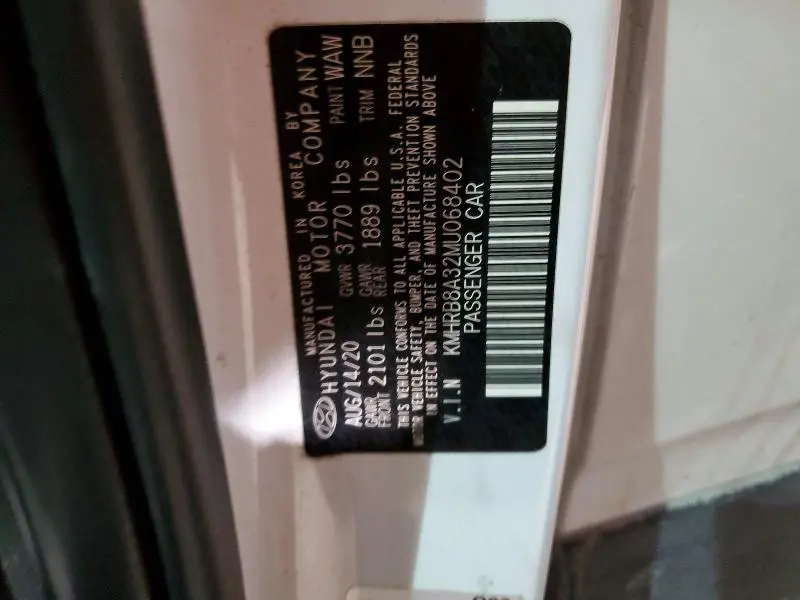 2021 HYUNDAI VENUE SE  