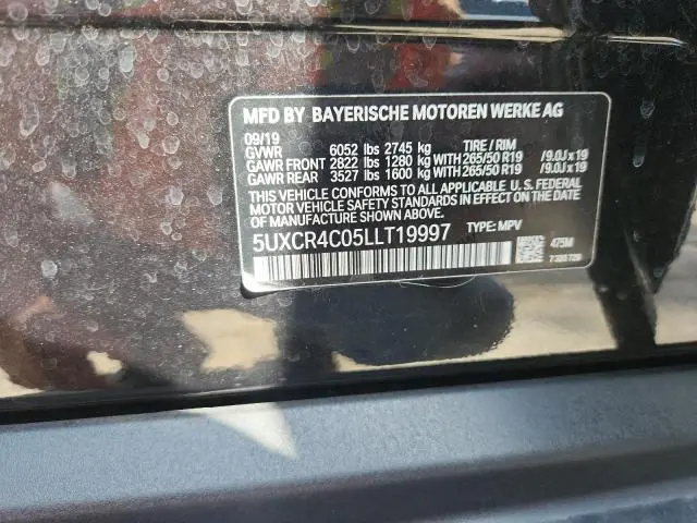 2020 BMW X5 SDRIVE 40I  