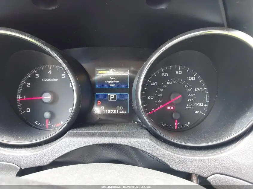 2015 SUBARU LEGACY 2.5I
