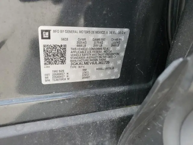 2018 GMC TERRAIN SLE  