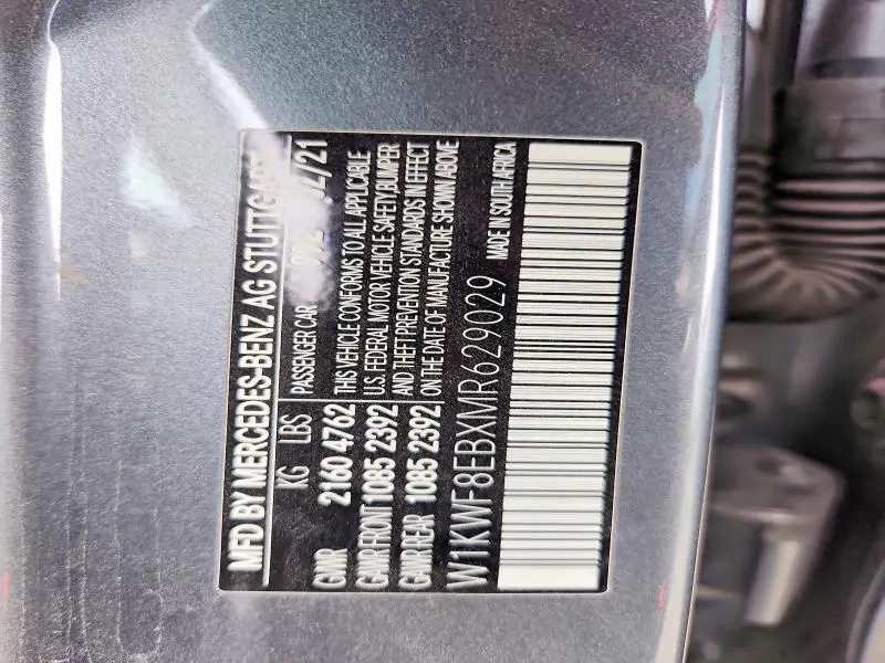 2021 MERCEDES-BENZ C 300 4MATIC  