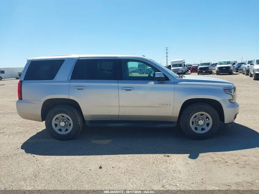 2017 CHEVROLET TAHOE COMMERCIAL FLEET