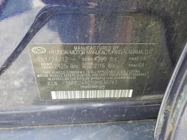2013 HYUNDAI SONATA SE  