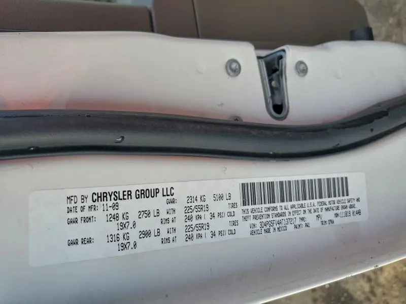 2010 DODGE JOURNEY SXT  