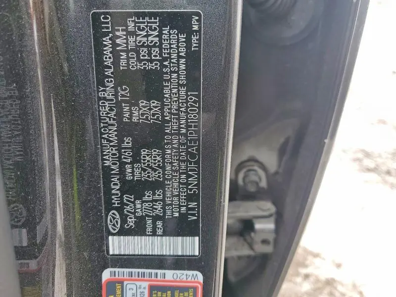 2023 HYUNDAI TUCSON SEL  