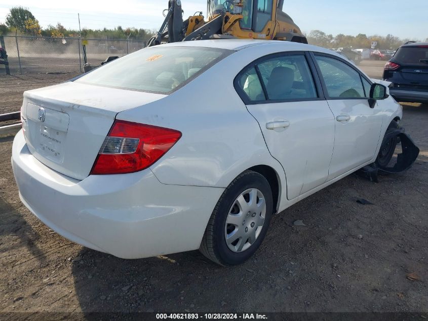 2012 HONDA CIVIC LX