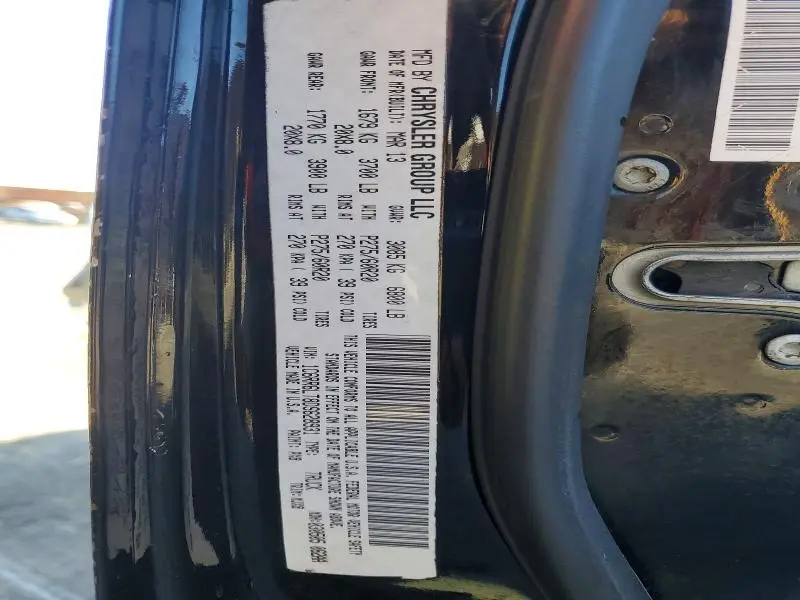 2013 RAM 1500 SLT  