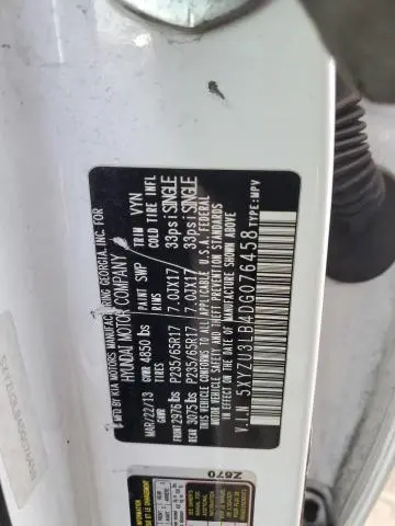 2013 HYUNDAI SANTA FE SPORT   