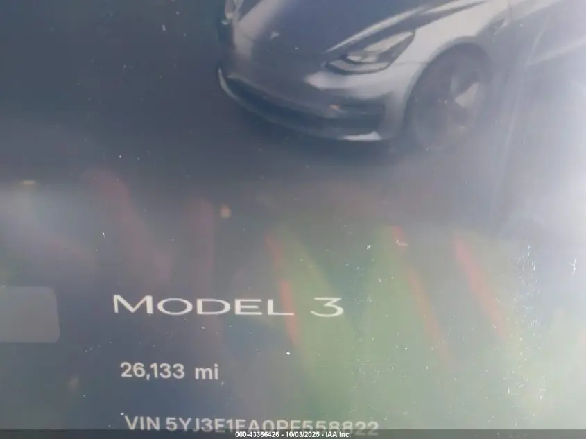 2023 TESLA MODEL 3 REAR-WHEEL DRIVE