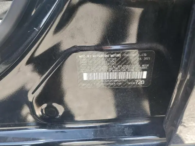 2021 MITSUBISHI MIRAGE ES  