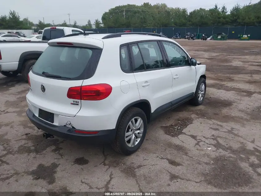 2016 VOLKSWAGEN TIGUAN S