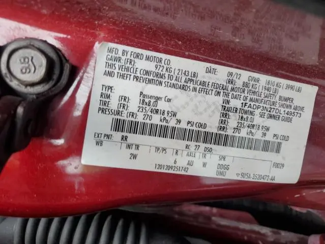 2013 FORD FOCUS TITANIUM  