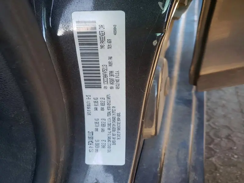 2015 CHRYSLER 200 LIMITED  