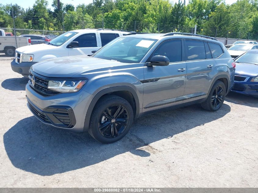 2023 VOLKSWAGEN ATLAS 3.6L V6 SEL R-LINE BLACK