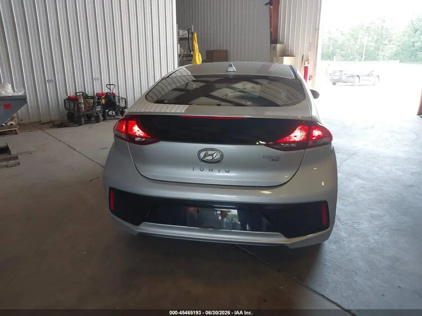 2019 HYUNDAI IONIQ HYBRID BLUE