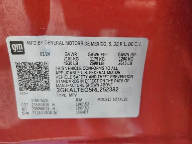 2024 GMC TERRAIN SLE  