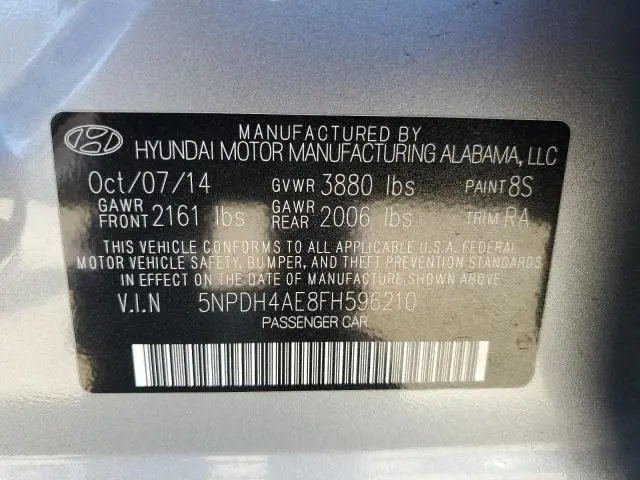 2015 HYUNDAI ELANTRA SE  