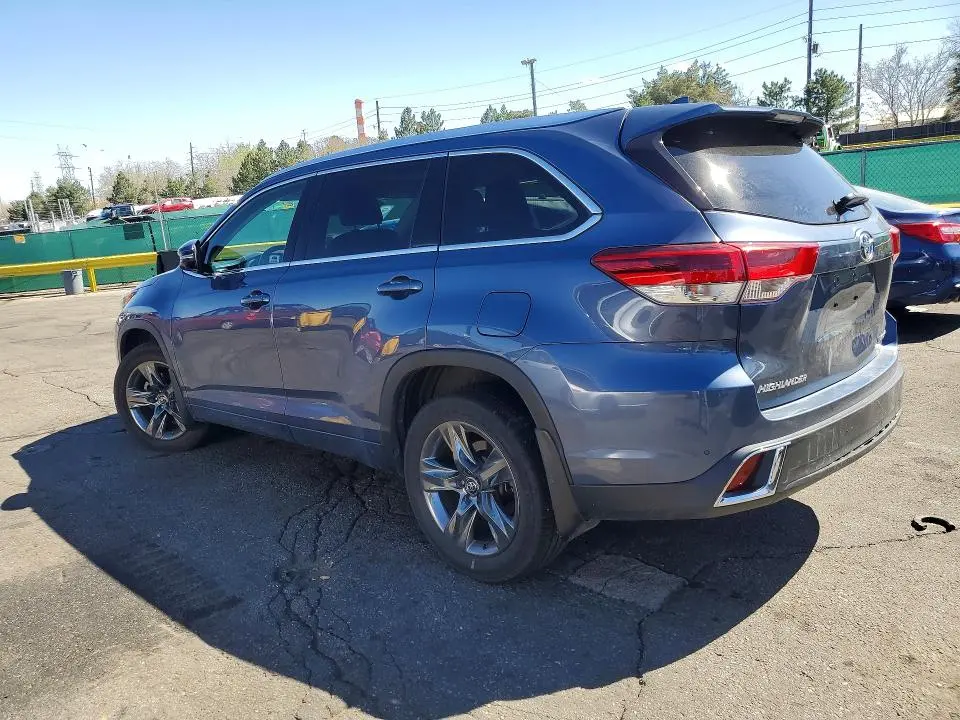 2018 TOYOTA HIGHLANDER LIMITED PLATINUM  