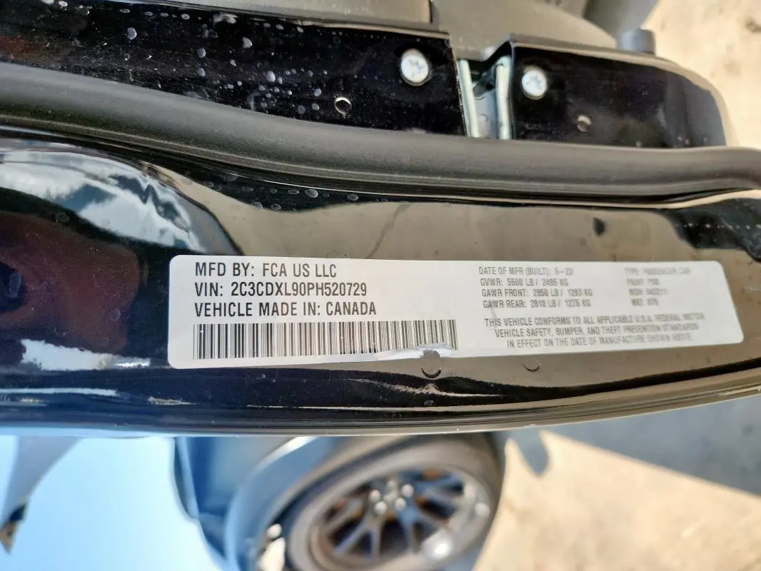 2023 DODGE CHARGER SRT HELLCAT  