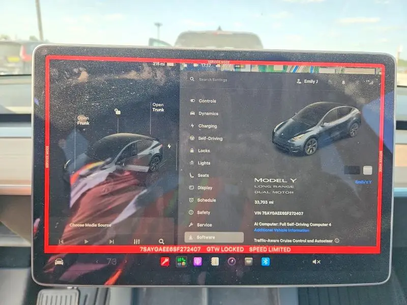 2025 TESLA MODEL Y   